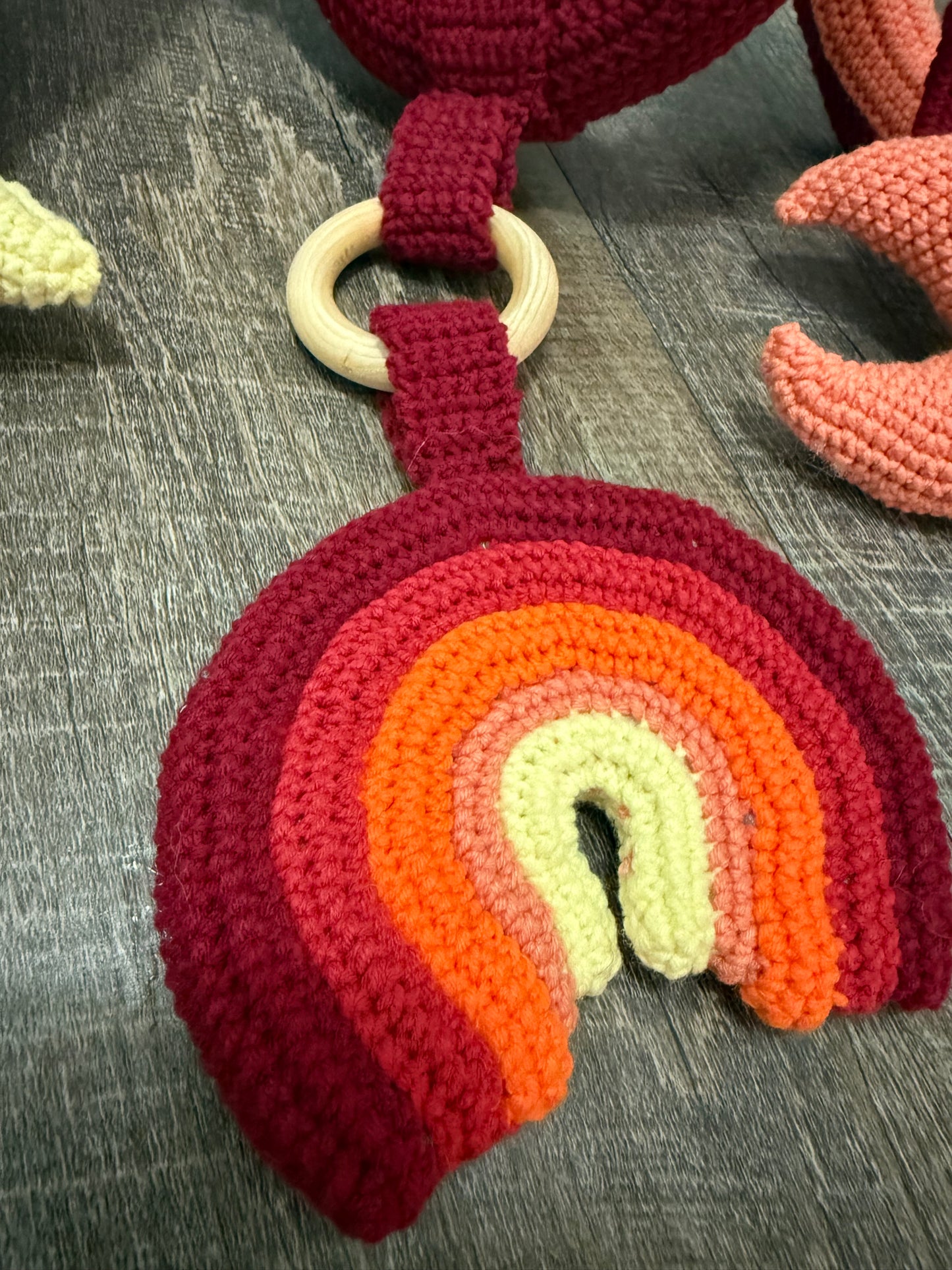 Crochet Baby Carrier Toy
