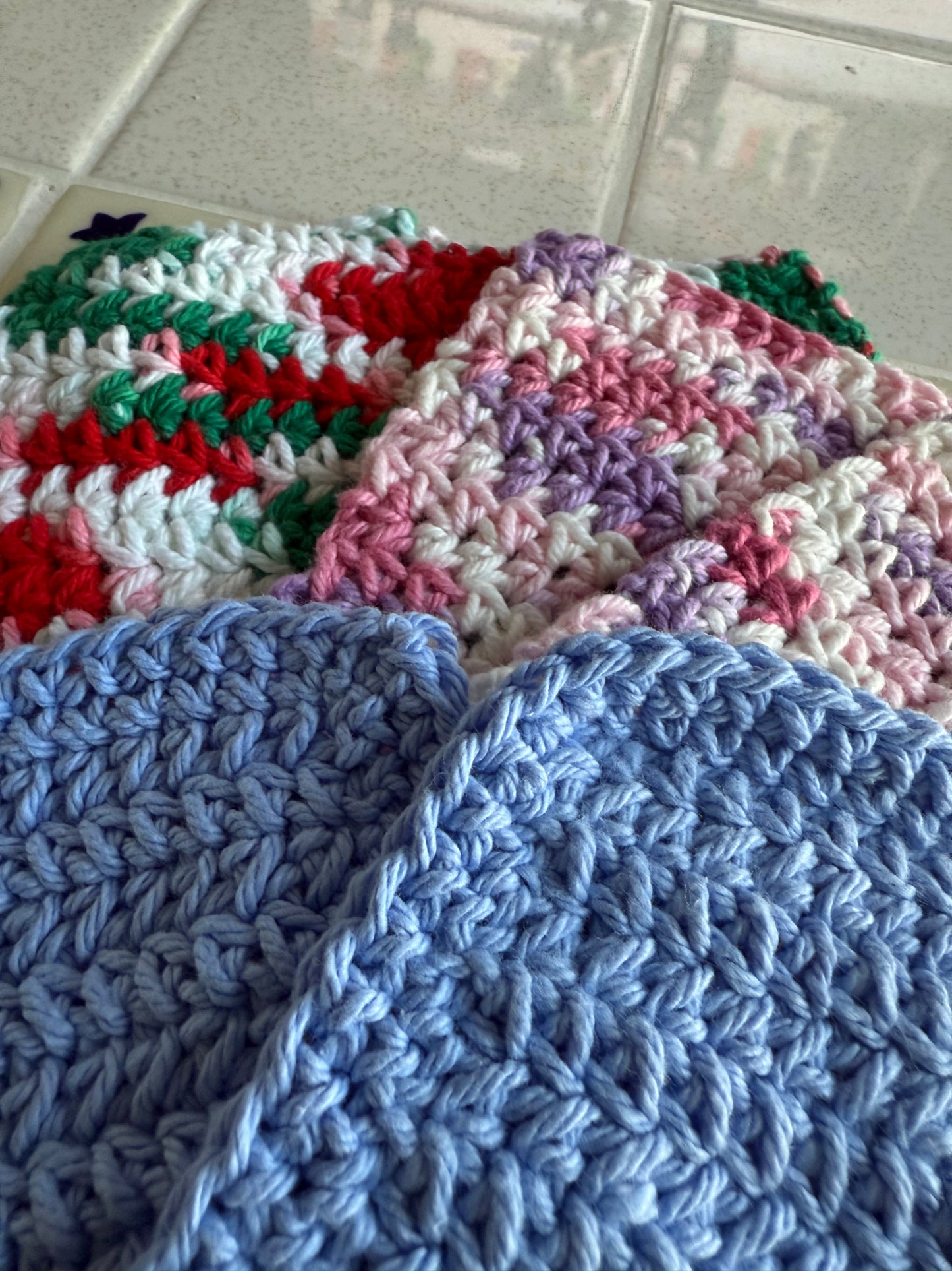 Crochet washcloths