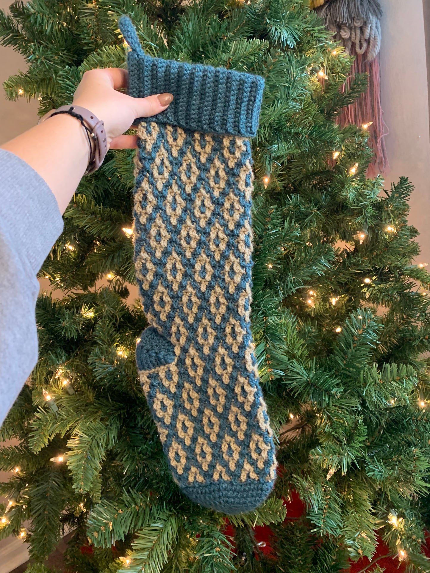 Crochet Christmas Stocking