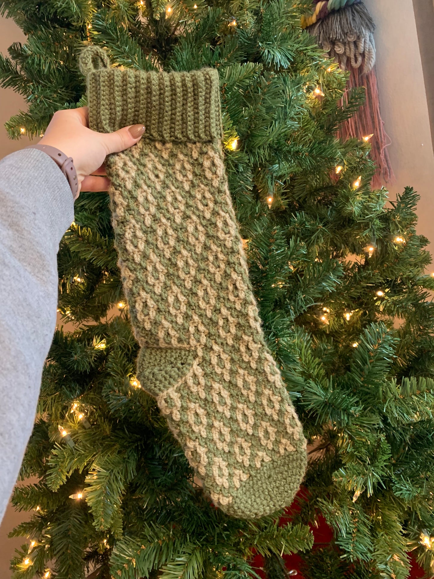 Crochet Christmas Stocking